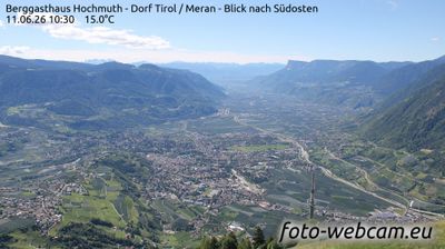 immagine della webcam nei dintorni di Moso in Passiria: webcam Tirolo