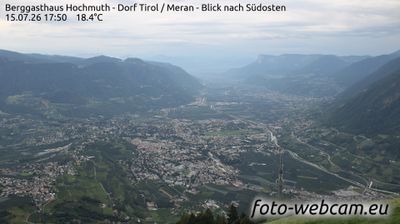immagine della webcam nei dintorni di Merano: webcam Tirolo