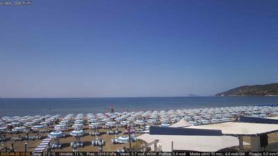 immagine della webcam nei dintorni di Pontecorvo: webcam Scauri