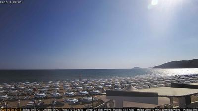 immagine della webcam nei dintorni di Torre di Capovento: webcam Scauri