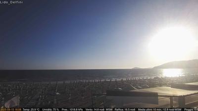 immagine della webcam nei dintorni di Aquino: webcam Scauri