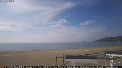 immagine della webcam nei dintorni di Mondragone: webcam Scauri