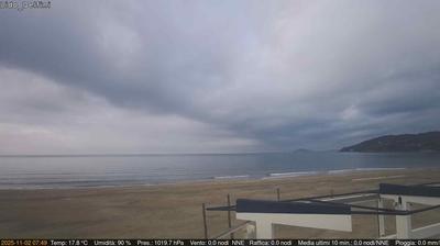 immagine della webcam nei dintorni di Gaeta: webcam Scauri