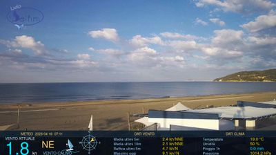 immagine della webcam nei dintorni di Maranola: webcam Scauri