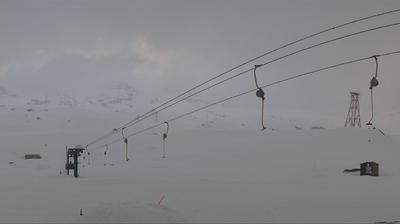 immagine della webcam nei dintorni di Passo dei Salati: webcam Cervinia Plan Maison