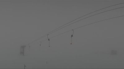 immagine della webcam nei dintorni di Cervinia Cime Bianche Laghi: webcam Cervinia Plan Maison