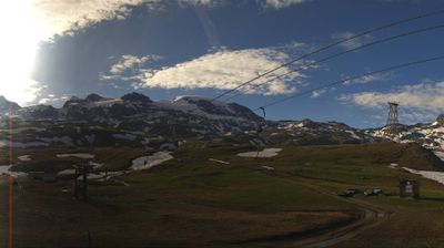 immagine della webcam nei dintorni di Ayas: webcam Cervinia Plan Maison