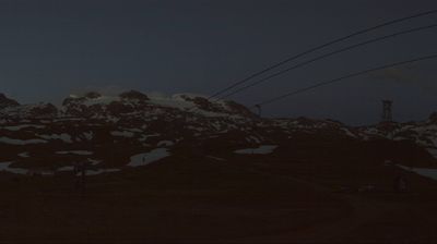 immagine della webcam nei dintorni di Cervinia Cime Bianche Laghi: webcam Cervinia Plan Maison