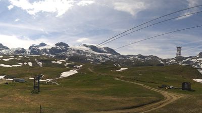 immagine della webcam nei dintorni di Ayas: webcam Cervinia Plan Maison