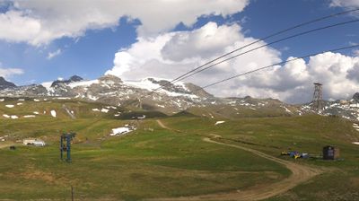 immagine della webcam nei dintorni di La Magdeleine: webcam Cervinia Plan Maison