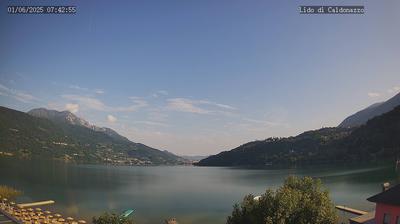 immagine della webcam nei dintorni di Trento: webcam Caldonazzo