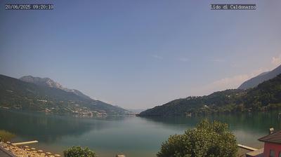immagine della webcam nei dintorni di Panarotta: webcam Caldonazzo