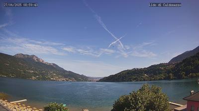immagine della webcam nei dintorni di Borgo Valsugana: webcam Caldonazzo