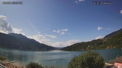 immagine della webcam nei dintorni di Baselga di Pinè: webcam Caldonazzo
