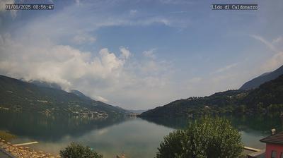 immagine della webcam nei dintorni di Baselga di Pinè: webcam Caldonazzo