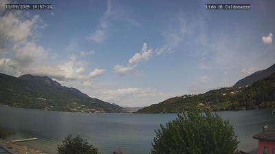 immagine della webcam nei dintorni di Trento: webcam Caldonazzo