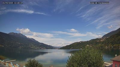 immagine della webcam nei dintorni di Baselga di Pinè: webcam Caldonazzo
