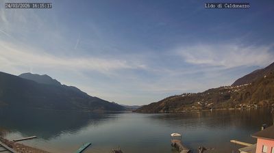 immagine della webcam nei dintorni di Baselga di Pinè: webcam Caldonazzo