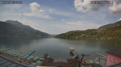 immagine della webcam nei dintorni di Passo Coe: webcam Caldonazzo