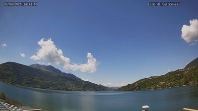 immagine della webcam nei dintorni di Trento: webcam Caldonazzo