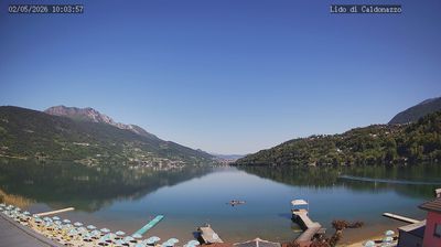 immagine della webcam nei dintorni di Calceranica al Lago: webcam Caldonazzo