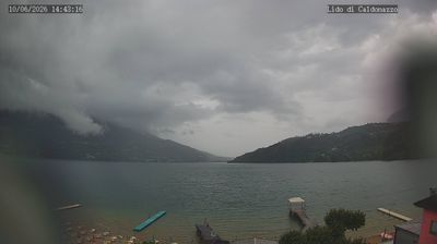 immagine della webcam nei dintorni di Laghi: webcam Caldonazzo