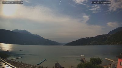 immagine della webcam nei dintorni di Trento: webcam Caldonazzo