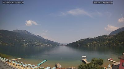 immagine della webcam nei dintorni di Lavarone: webcam Caldonazzo