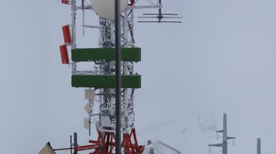 immagine della webcam nei dintorni di Gressoney-la-Trinitè: webcam Cervinia Plateau Rosa