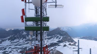 immagine della webcam nei dintorni di Antagnod: webcam Cervinia Plateau Rosa