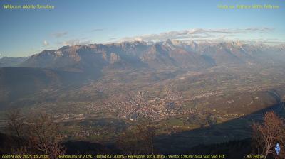 immagine della webcam nei dintorni di Miane: webcam Feltre