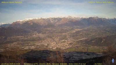 immagine della webcam nei dintorni di Cismon del Grappa: webcam Feltre