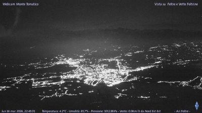 immagine della webcam nei dintorni di Miane: webcam Feltre