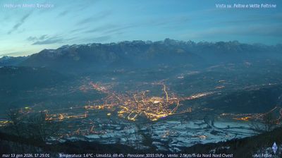 immagine della webcam nei dintorni di Montebelluna: webcam Feltre