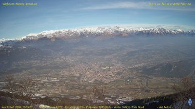 immagine della webcam nei dintorni di Primiero San Martino di Castrozza: webcam Feltre
