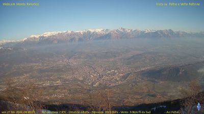 immagine della webcam nei dintorni di Lamon: webcam Feltre