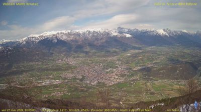immagine della webcam nei dintorni di San Gregorio nelle Alpi: webcam Feltre