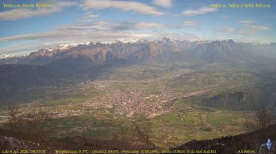 immagine della webcam nei dintorni di Passo di Cereda: webcam Feltre