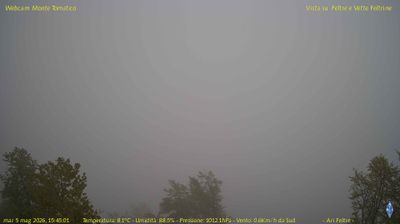 immagine della webcam nei dintorni di Passo di Cereda: webcam Feltre