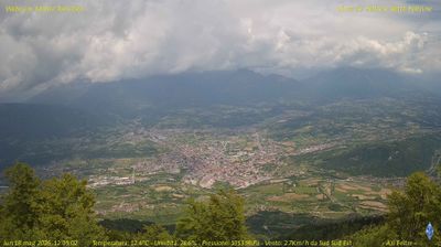 immagine della webcam nei dintorni di Passo di Cereda: webcam Feltre