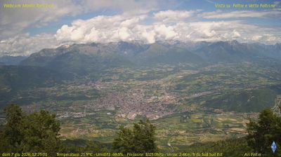 immagine della webcam nei dintorni di Seren del Grappa: webcam Feltre