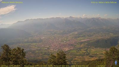 immagine della webcam nei dintorni di Valdobbiadene: webcam Feltre