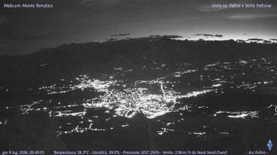 immagine della webcam nei dintorni di Primiero San Martino di Castrozza: webcam Feltre