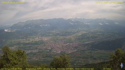 immagine della webcam nei dintorni di Monte Avena: webcam Feltre
