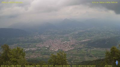 immagine della webcam nei dintorni di Arsiè: webcam Feltre