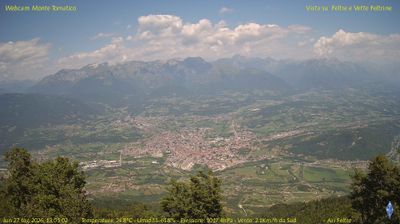 immagine della webcam nei dintorni di Montebelluna: webcam Feltre