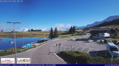 immagine della webcam nei dintorni di Aldino: webcam Pampeago