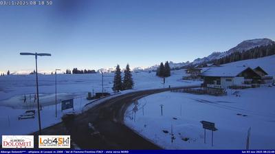 immagine della webcam nei dintorni di Tesero: webcam Pampeago