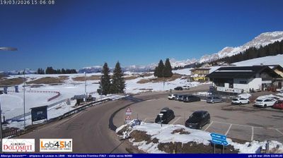 immagine della webcam nei dintorni di Nova Levante: webcam Pampeago