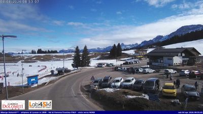 immagine della webcam nei dintorni di San Giovanni di Fassa: webcam Pampeago